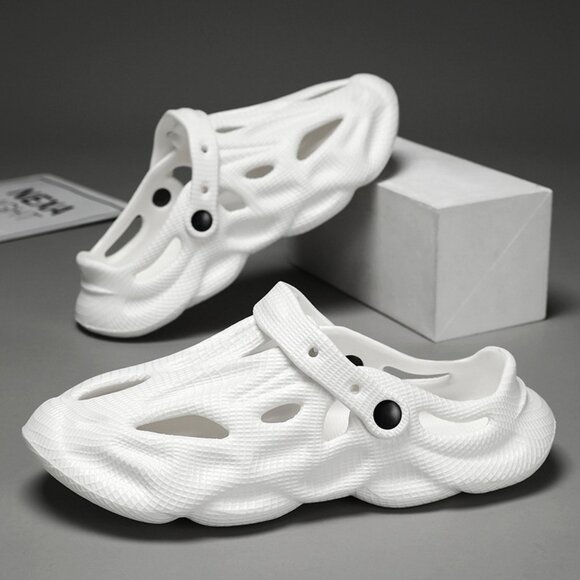 Large-sized couple men's crocs and summer casual sandals are breathable - Picture 3 of 10